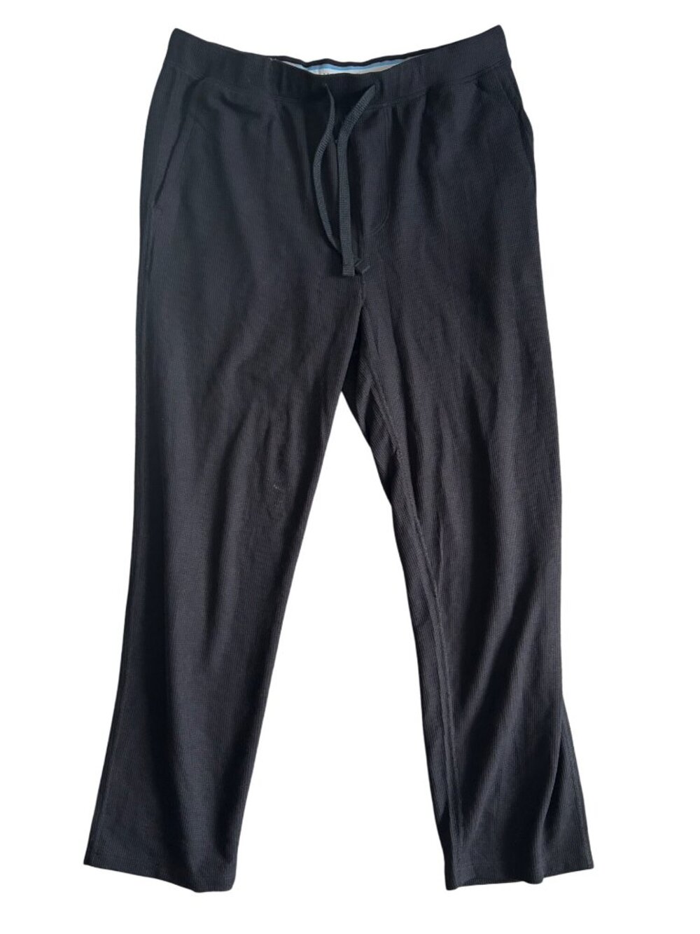 Mack Weldon Warmknit Mens Sz XL Black Lounge Pants Soft Thermal Fabric